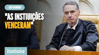 BARROSO ELOGIA FORÇAS ARMADAS quotNÃO SUCUMBIRAM AO GOLPISMOquot [upl. by Chaille160]