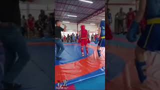 Nuestro atleta PIERO MORANTE Rojo 1er Round 🥊  II COPA WUSHU URP 2024 ☯️ [upl. by Arlyn]