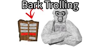 Trolling with the BARK MOD MENU Gorilla tag [upl. by Atterys696]