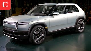 Rivian Debuts R2 Smaller R3 and R3X Electric SUVs [upl. by Elimac927]