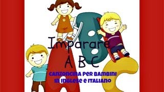 Canzoncina dell alfabeto  Inglese per bambini piccoli [upl. by Atisor541]