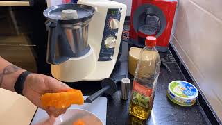 Crema de calabaza con Thermomix [upl. by Aisena]