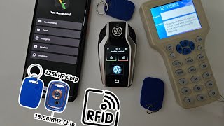 Adding RFID Access and Business Card Function to AliExpress Smart Car Key [upl. by Monica]