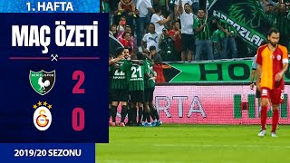 ÖZET Denizlispor 20 Galatasaray  1 Hafta  201920 [upl. by Aital]