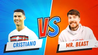 MrBeast Vs UR Cristiano Full Comparison [upl. by Shere]