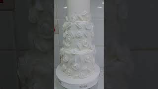 New cake decor wedding anniversary cake decor so beautiful cake [upl. by Matlick]