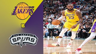 Lakers vs Spurs  Lakers Highlights  November 27 2024 [upl. by Waverley]