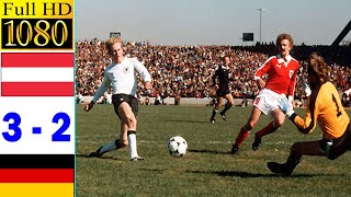 Austria 32 Germany world cup 1978  Full highlight  1080p HD  Hans krankl [upl. by Spooner]