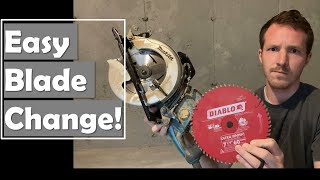 How to Change a Makita Circular Saw Blade  Easy Circular Saw Blade Change Out [upl. by Yelekalb]