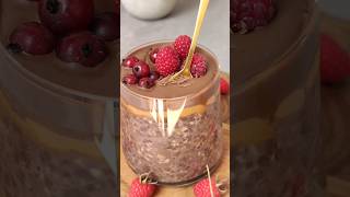 Overnight oats meal prepare for breakfast healthyrecipes overnightoats breakfastideas [upl. by Annawad]