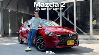 El NUEVO Mazda 2 20L Carbon Edition pinta muy BIEN  PitStop Primer Contacto [upl. by Toy]