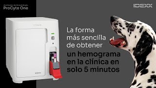 IDEXX ProCyte One  Analizador de Hematología Veterinaria [upl. by Animehliw]