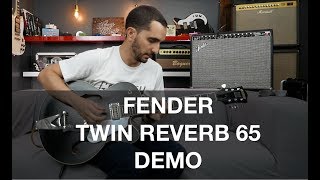 Fender Twin Reverb 65  Amp Demo [upl. by Lisandra582]