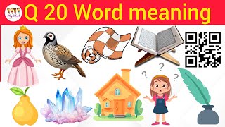 Letter Q words for kids Words start with letter QQ wordsQ Letter wordsletter Q wordsplayschool [upl. by Elspet]