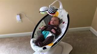 2015 mamaRoo Baby Swing Multi Plush Model 1026 4K [upl. by Mmada]