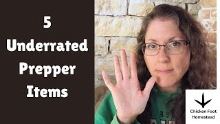 5 Underrated Prepper Items [upl. by Anerbas]