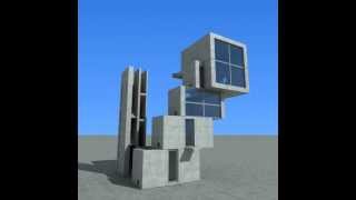 Tadao Ando 4x4 Animation [upl. by Yetak]