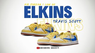 ELKINS 2024 Travis Scott x Air Jordan 1 Low OG  DETAILED LOOK  PRICE [upl. by Domella11]