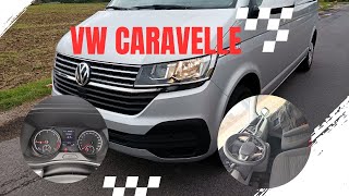 VW Caravelle 2024  POV Drive  Beautiful 9seater  Maximum speed 208 kmh  Consumption at 75 [upl. by Nerual]