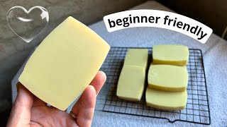 Soap Making Tutorial and Recipe for Absolute Beginners you can do it [upl. by Teresa]