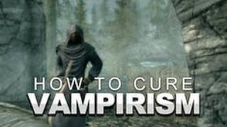 Skyrim How to Cure Vampirism [upl. by Delwin]