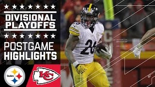 Steelers vs Chiefs  NFL Divisional Game Highlights [upl. by Eirojam]