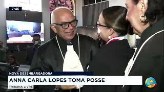 Tribuna Livre  Nova desembargadora Anna Clara Lopes toma posse [upl. by Philana]