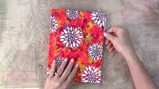 Easy Loose Leaf Binding for Junk JournalArt Journal Pages and How I Deal With Glue Boogers [upl. by Tri]