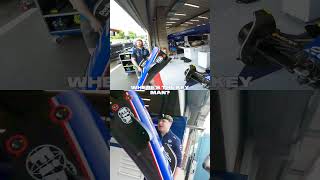 Ever wondered how you change a front wing on the FW46 🤔 f1 wearewilliams williamsracing gopro [upl. by Ykcim]