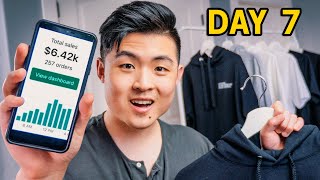 How I Started a Clothing Brand with 0 in 7 Days [upl. by Elak]