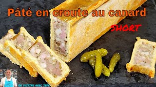 recette du pâté en croute au canard [upl. by Ellinad]