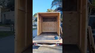 DIY Enclosed trailer build [upl. by Halbert]