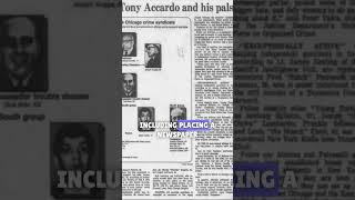 Joey the Clown Lombardo helps Tony Accardo run the Chicago Outfit truecrime mafia [upl. by Wilton]