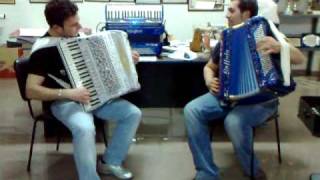 Czardas Monti  Improvised Accordion Duet  Fabrizio amp Ruffolo  Accordeon Acordeon Akkordeon [upl. by Algy]