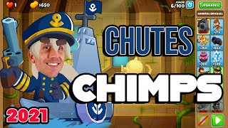 Chutes CHIMPS Black Border  Bloons TD 6 [upl. by Thibaud]