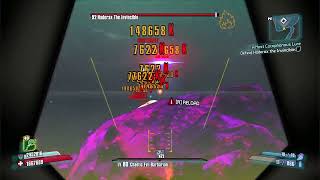 Haderax the Invincible OP10 speedkill Bee  CC  Krieg  Borderlands 2 [upl. by Halona]