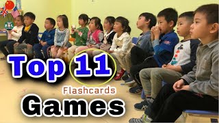 286  Top 9 Flashcards Games for kids [upl. by Llennod]