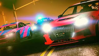 GTA 5 ONLINE ქართულად ახალი რბოლა გაქცევა პოლიციისგან 🚓 [upl. by Trilley]