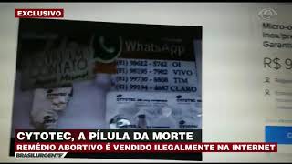 Remédio abortivo é vendido ilegalmente na internet [upl. by Lorrin]