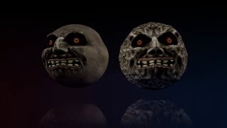 Majoras Mask Moon  Time Lapse Sculpting [upl. by Bolitho599]