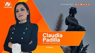 11102024  Noticiero con Claudia Padilla [upl. by Odidnac]