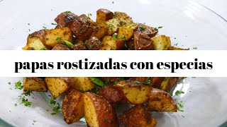 papas rostizadas con especias [upl. by Weide]