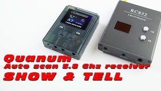 Quanum Auto Scan 58Ghz FPV Receiver  Show amp Tell [upl. by Beatrice496]