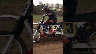 Riding a 46YearOld 4 Stroke Dirt Bike shorts [upl. by Nickola]