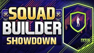 FIFA 18 SQUAD BUILDER SHOWDOWN SPECIAL PACK EDITION Fifa 18 Path To Glory SBSD Special [upl. by Corene750]