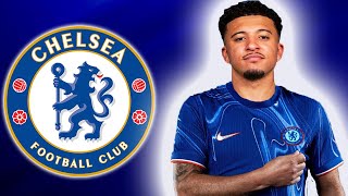 JADON SANCHO  Welcome To Chelsea 2024 🔵 Magic Speed Goals Skills amp Assists HD [upl. by Swart53]