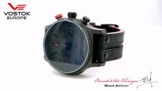 Vostok Europe Black Edition Watch by Benediktas Vanagas [upl. by Akemor]