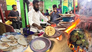 Traditional Kalai Ruti of Rajshahi with Mashed Brinjal  Bangladeshi Street Food [upl. by Aremat905]