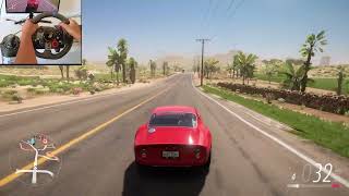 Ferrari 250 GTO 1962  Most Expensive Car in the world  ForzaHorizon5  Logitech G29Wheel Gameplay [upl. by Cosenza352]