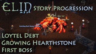 Elin  Story Progression Growing Hearthstone Loytel Debt Vernis Boss [upl. by Brandie]